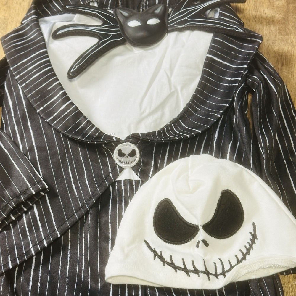 Disney The Nightmare Before Christmas Jack Skellington Baby Costume 0-6 Months - Picture 11 of 16